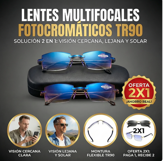 LENTES MULTIFOCALES COMPRA 1 Y LLEVA 1