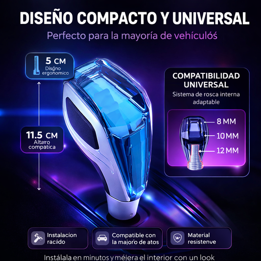 perilla/palanca para auto LED