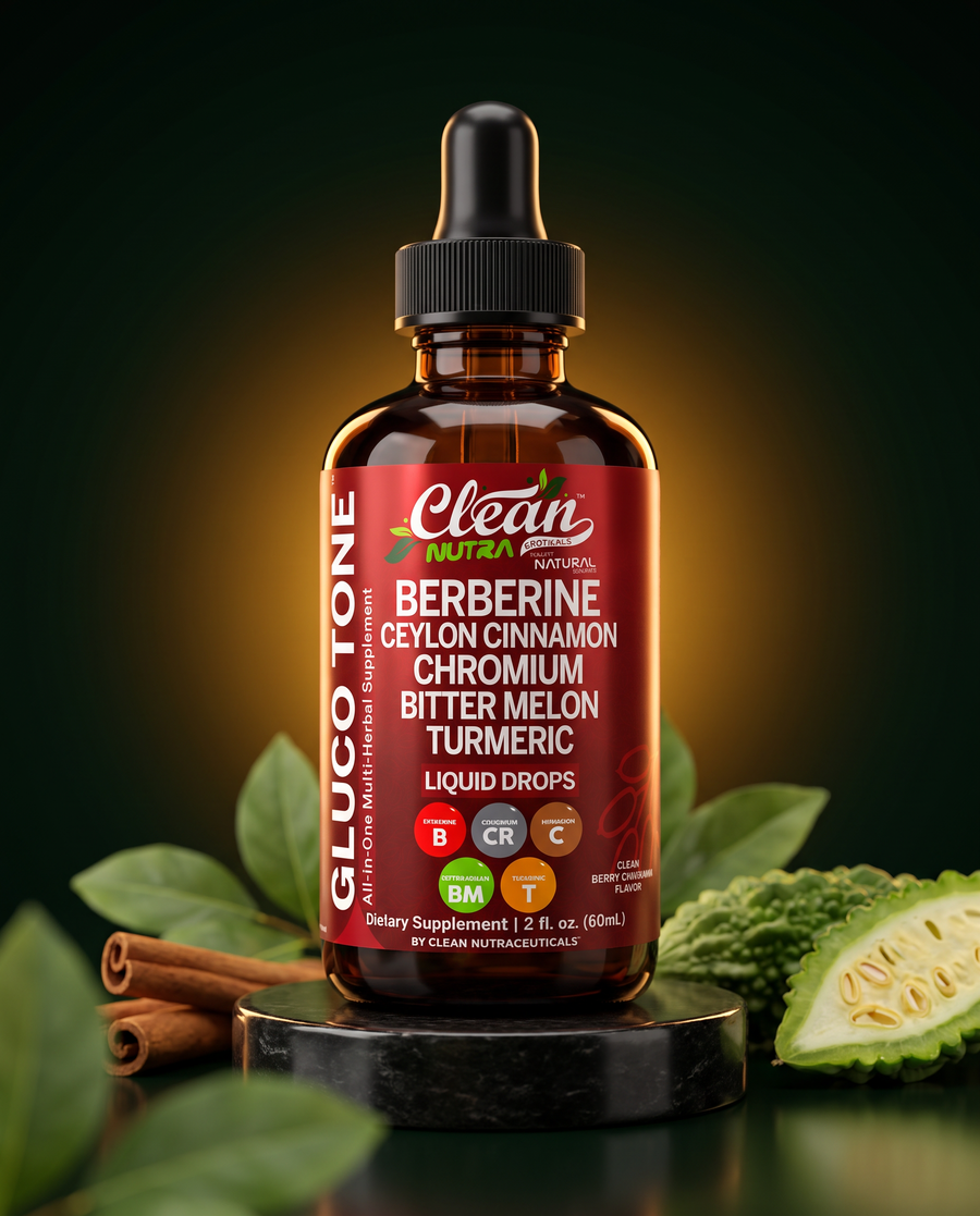 Berberina en gotas 60 ml con canela de Ceilán, cromo, melón amargo y cúrcuma